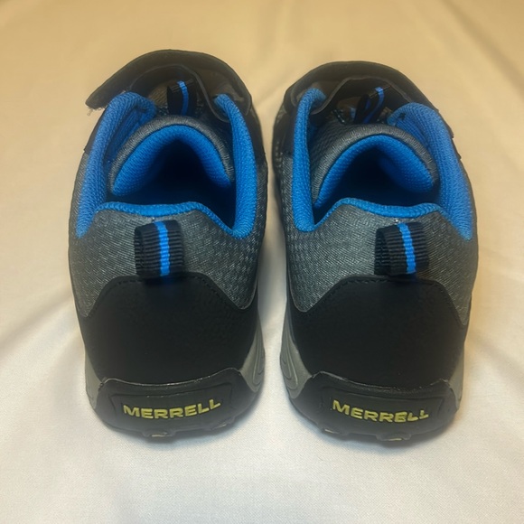 Like New Merrell Chaser Trail Hiking Hook/Loop Shoes 7M Kid’s Unisex - Picture 3 of 14